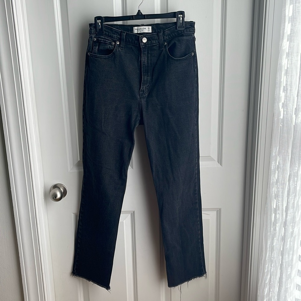 Black Abercrombie and Fitch Jeans